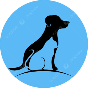 pngtree the dog and cat logo design vector png image 13505087